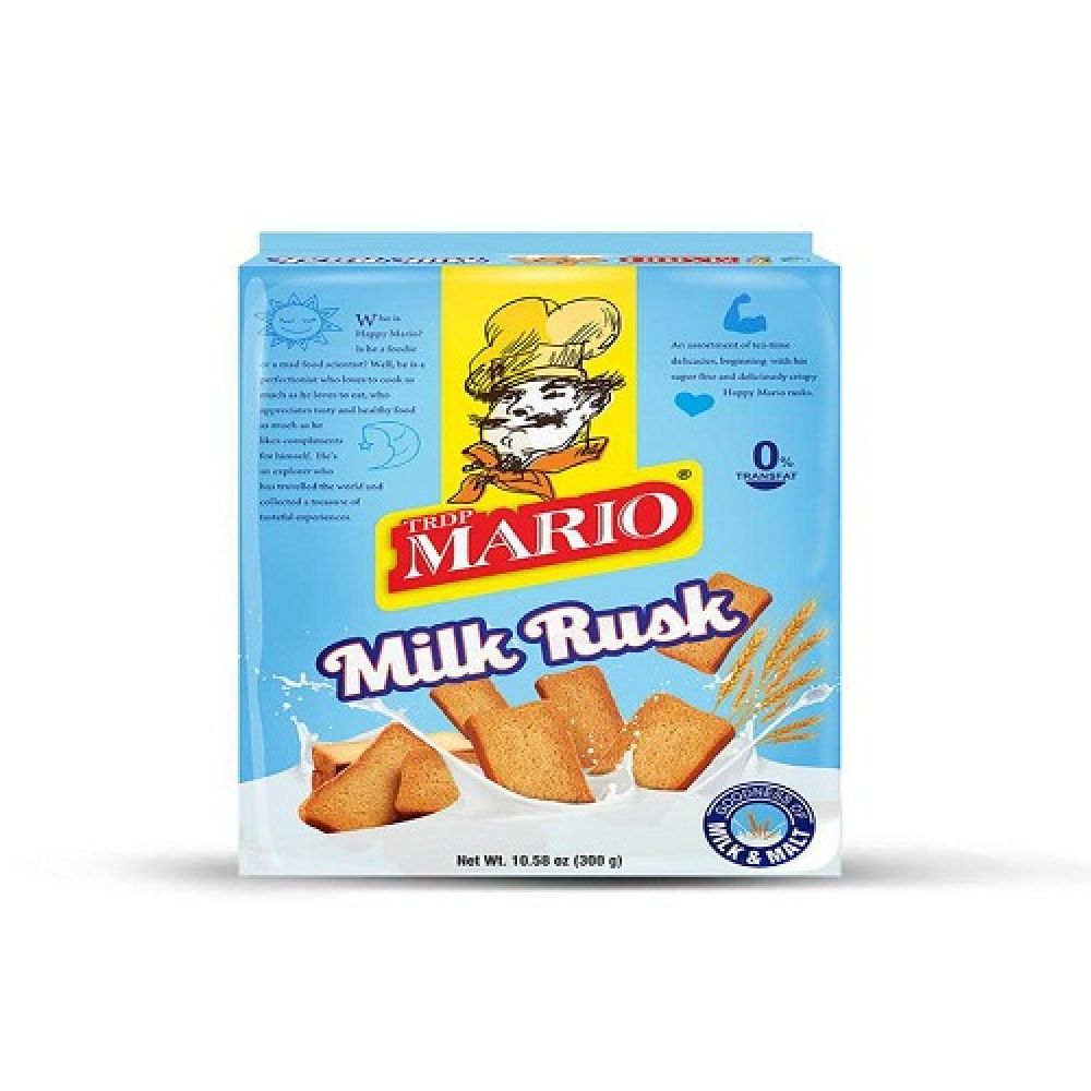 Mario : Milk Rusk 300 gm